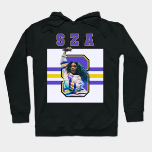 SZA - Vintage - Purple/Yellow Hoodie